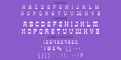 First Atmo Font Poster 5