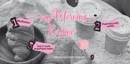 Mireya Font Poster 9