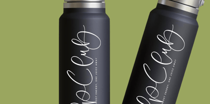 Staly Celestial Font Poster 4