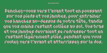 Roulade Font Poster 6