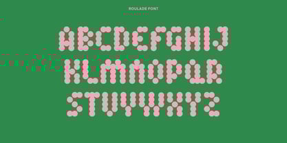 Roulade Font Poster 1