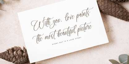 Adofellins Barlinestya Font Poster 3