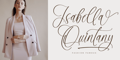 Adofellins Barlinestya Font Poster 5