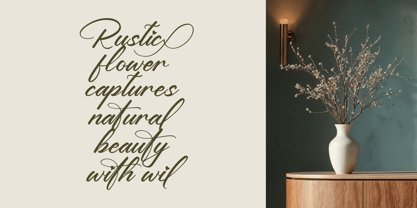 Yeliska Dasmithe Font Poster 12