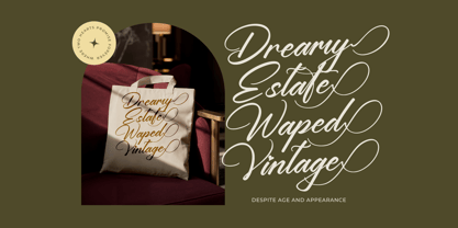 Yeliska Dasmithe Font Poster 3