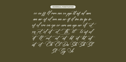 Yeliska Dasmithe Font Poster 13