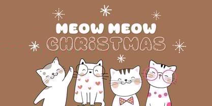 Fox Milky Font Poster 3