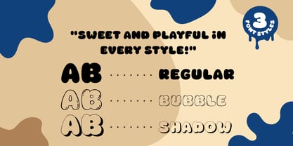 Fox Milky Font Poster 2