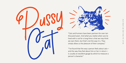 Billy de Rollins Font Poster 6