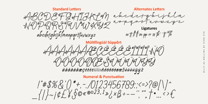 Billy de Rollins Font Poster 10