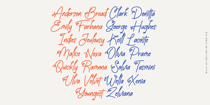 Billy de Rollins Font Poster 8