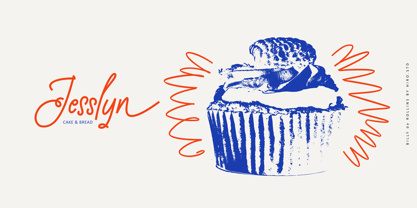 Billy de Rollins Font Poster 3