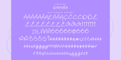 Cosmic Imagined Font Poster 14