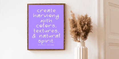 Cosmic Imagined Font Poster 3