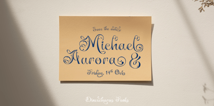 Dineschara Font Poster 4