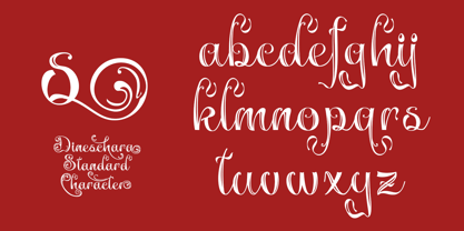 Dineschara Font Poster 5