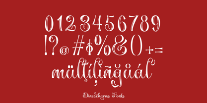 Dineschara Font Poster 7