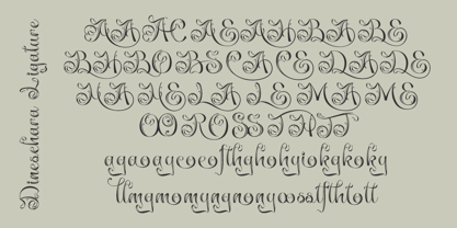 Dineschara Font Poster 10