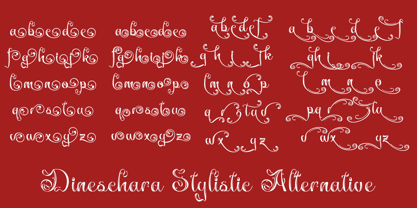 Dineschara Font Poster 9