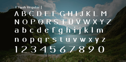 Elsyah Font Poster 3