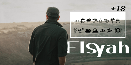 Elsyah Font Poster 5