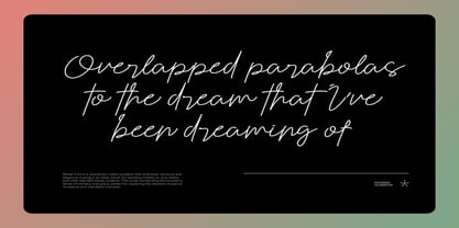 Bitriah Font Poster 2