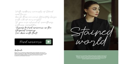 Bitriah Font Poster 3