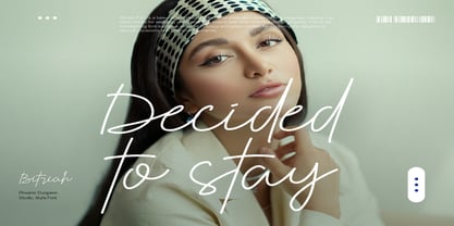 Bitriah Font Poster 4