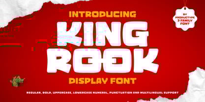 King Rook Font Poster 1
