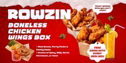 King Rook Font Poster 2