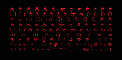 Neoform Font Poster 8