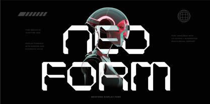 Neoform Font Poster 1
