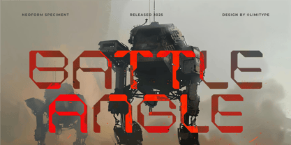 Neoform Font Poster 6