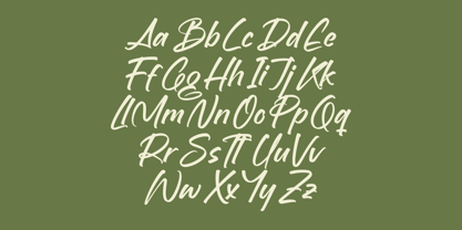 Brighten Shootters Font Poster 13