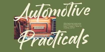 Brighten Shootters Font Poster 3