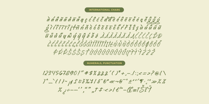 Brighten Shootters Font Poster 14