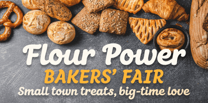 Puffberry Font Poster 9