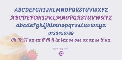 Puffberry Font Poster 10