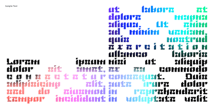 INDG Naora Font Poster 6