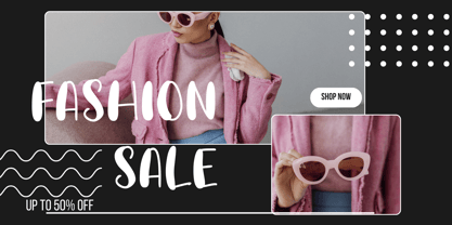 Little Dunkin Font Poster 5