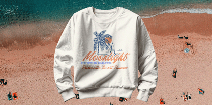 Motesta Script Font Poster 8