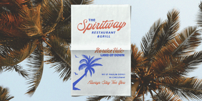 Motesta Script Font Poster 4