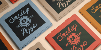 Motesta Script Font Poster 7