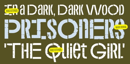 Plex Oxide Font Poster 5