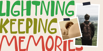 Freak Droop Font Poster 9