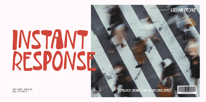 Freak Droop Font Poster 11