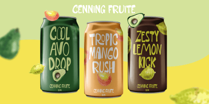 Freak Droop Font Poster 2