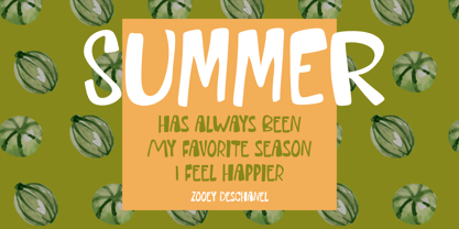 Freak Droop Font Poster 6