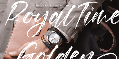 Goldens Blush Font Poster 12