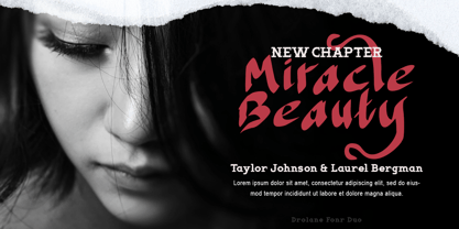 Drolane Font Poster 7